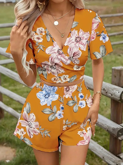 Felly – Elegante set estivo con motivo floreale