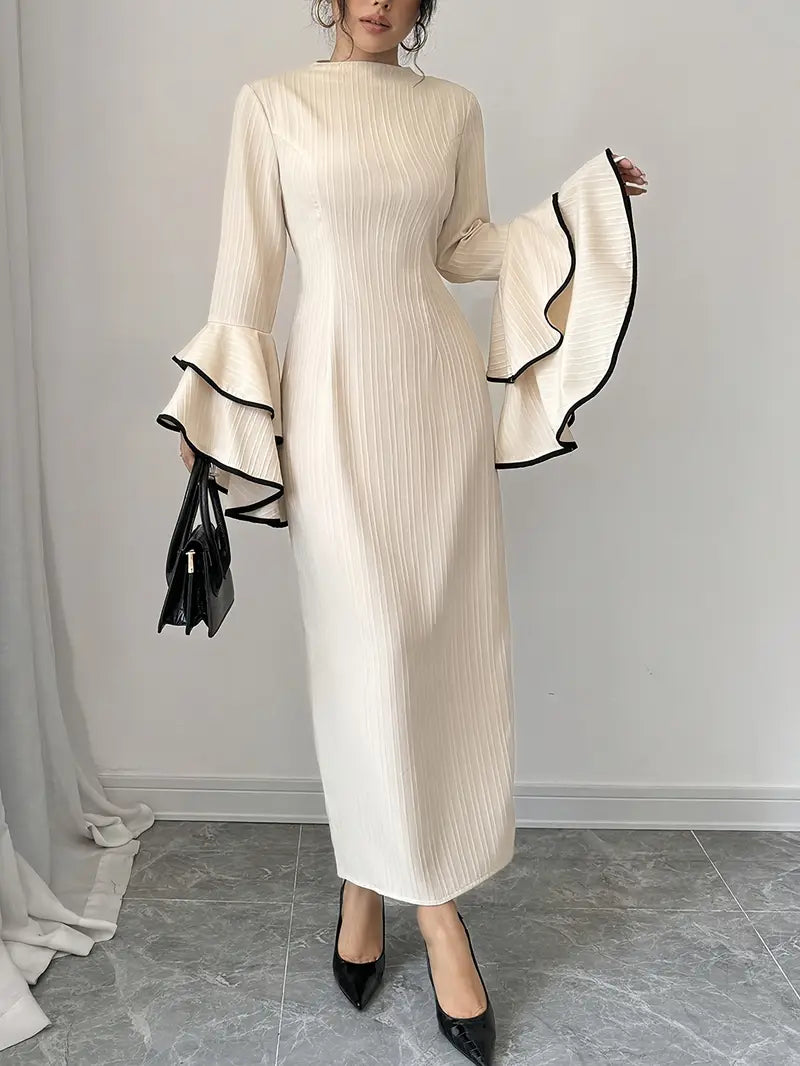 Khadija – Abito con maniche svasate