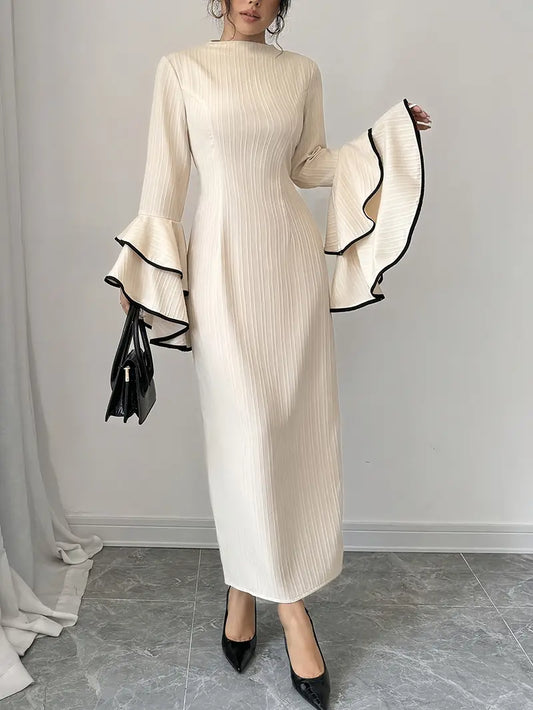 Khadija – Abito con maniche svasate