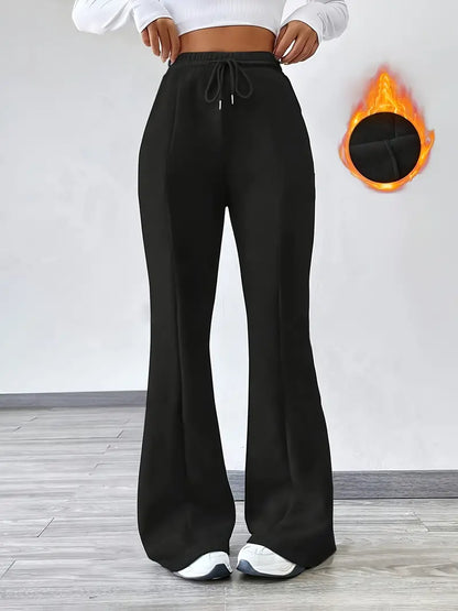 Manju – Pantaloni jogging a zampa in cotone