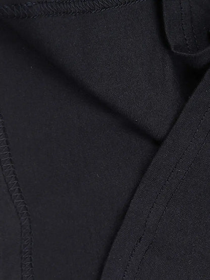 Tyra – T-shirt elegante in cotone nero