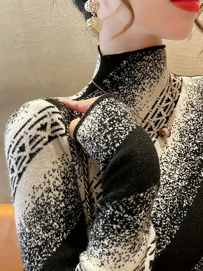 Mayla – Elegante maglione lavorato a maglia a righe