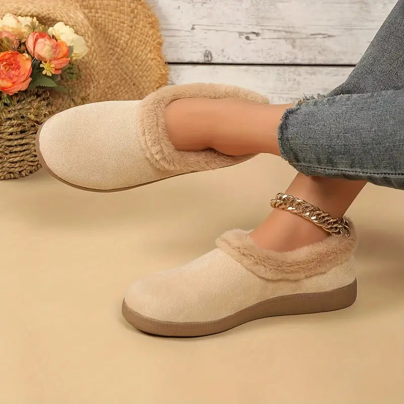 Ruperta - Scarpe slip-on in pelliccia