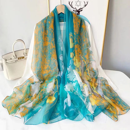 Ismerie – Sciarpa di chiffon vivace ed elegante