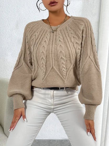 Cora – Maglione a maglia grossa