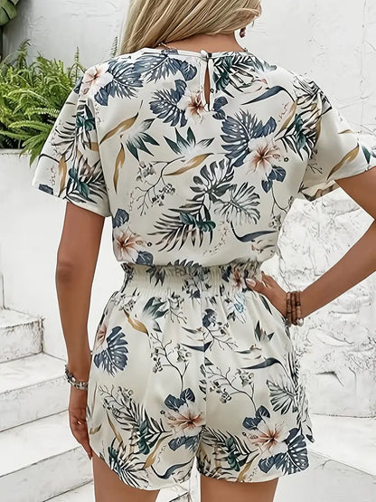 Aminna – Completo elegante composto da top e pantaloncini