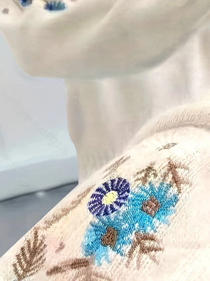 Anwi - Maglione in maglia di cotone