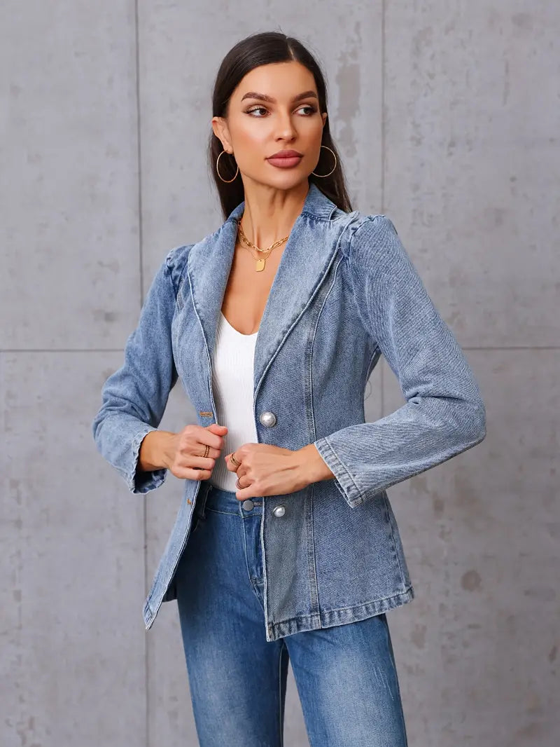 Kamala – Giacca in denim di cotone