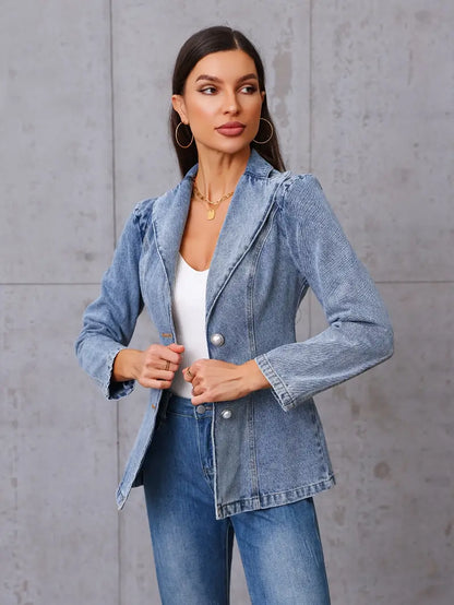 Kamala – Giacca in denim di cotone