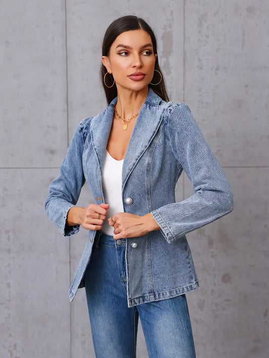 Kamala – Giacca in denim di cotone