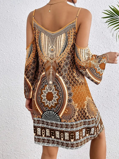 Harper – Miniabito alla moda con spalle scoperte