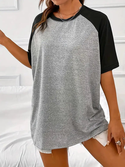 Vallorelle – Elegante t-shirt color block