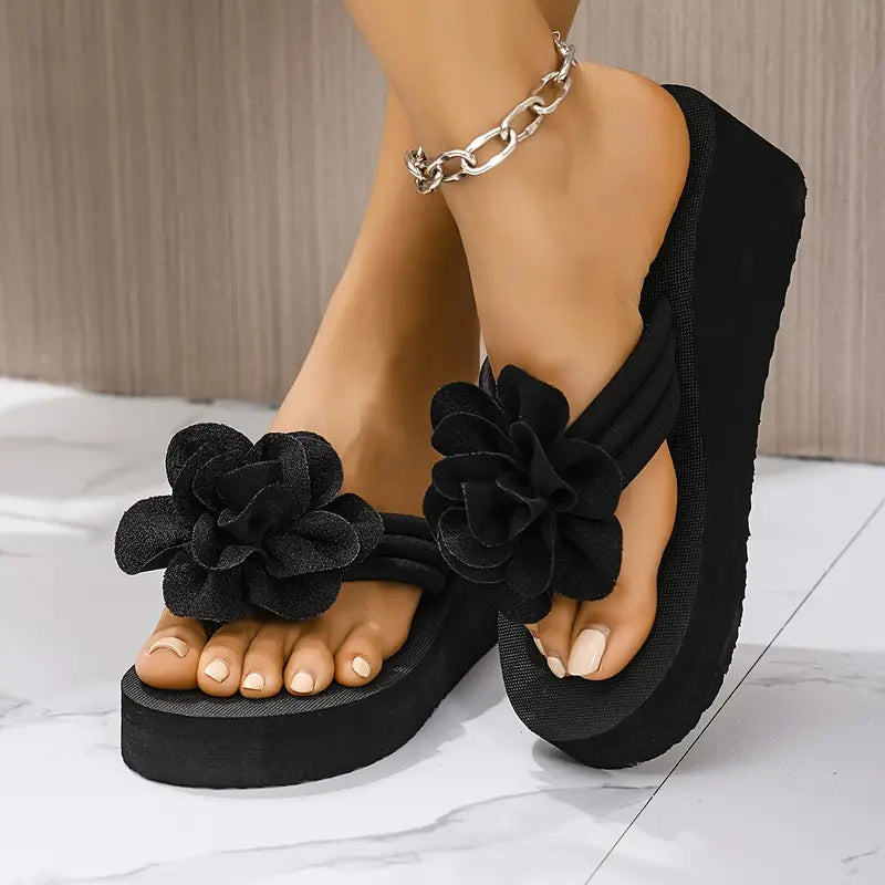 Lorideth – Sandali graziosi con motivo floreale