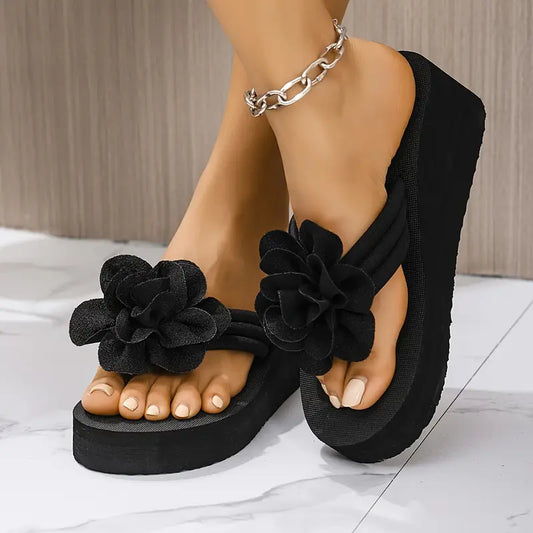 Lorideth – Sandali graziosi con motivo floreale