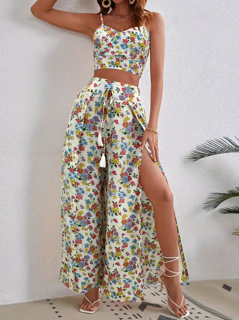 Mykaela – Set due pezzi in cotone leggero ed elegante