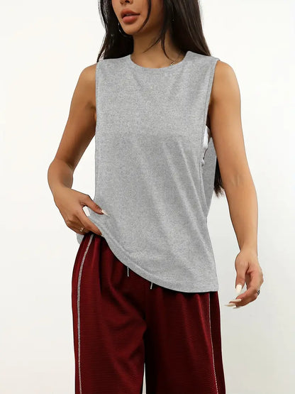 Vexis – Canotta elegante, senza maniche e ampia