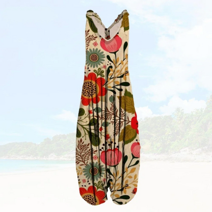 Zevaris – Tuta a gamba larga in stile boho