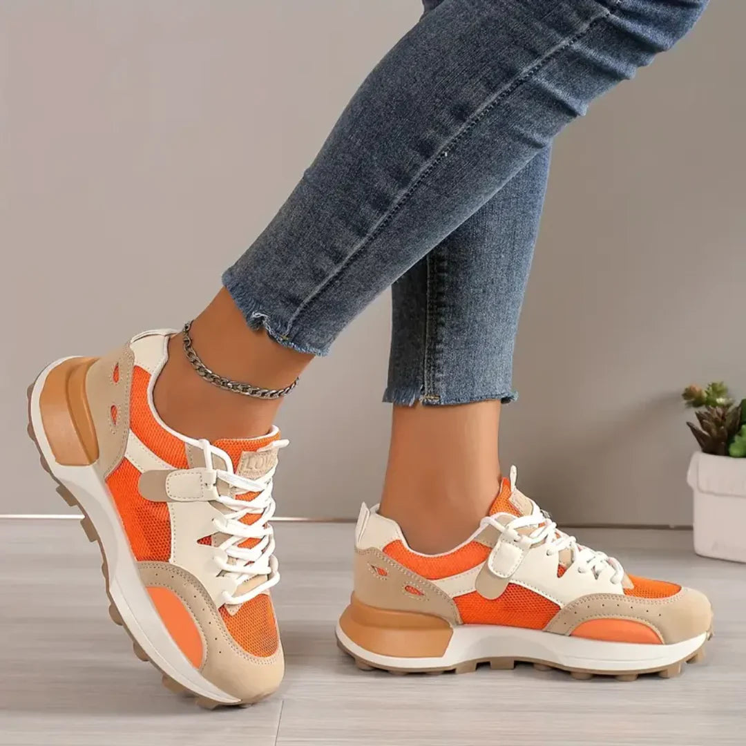 Demora – Sneakers in mesh spesso con blocchi di colore