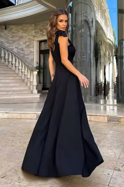 Azure – Abito lungo elegante e classico