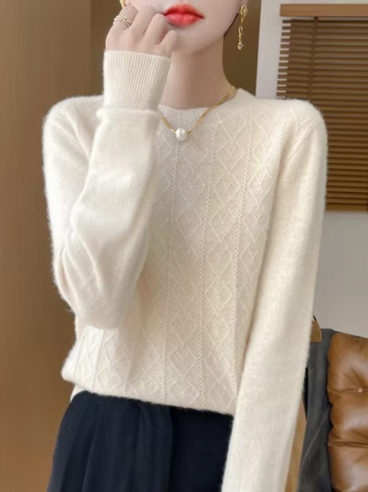 Akia – Maglione in maglia di lana cashmere
