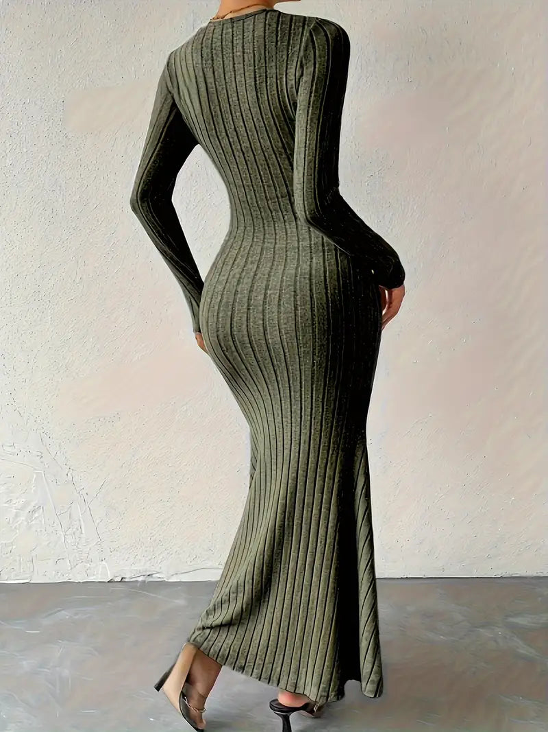 Louisa – Abito maxi lavorato a maglia sexy