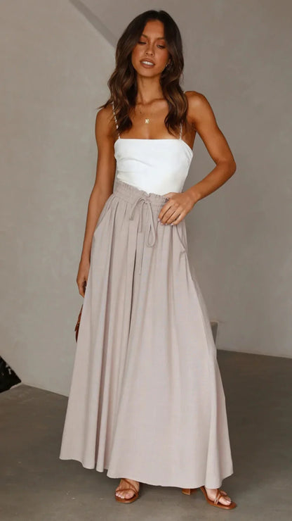 Rosabeth – Pantaloni eleganti a gamba larga