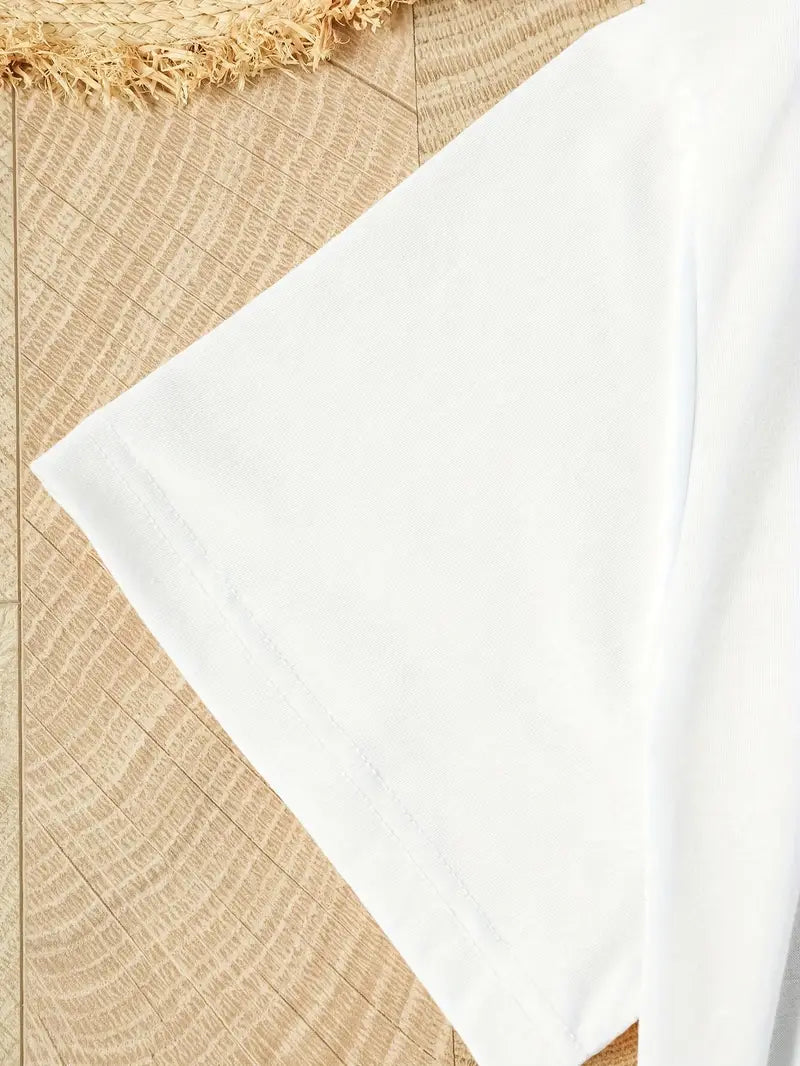 Naevithra – Maglietta con motivo floreale