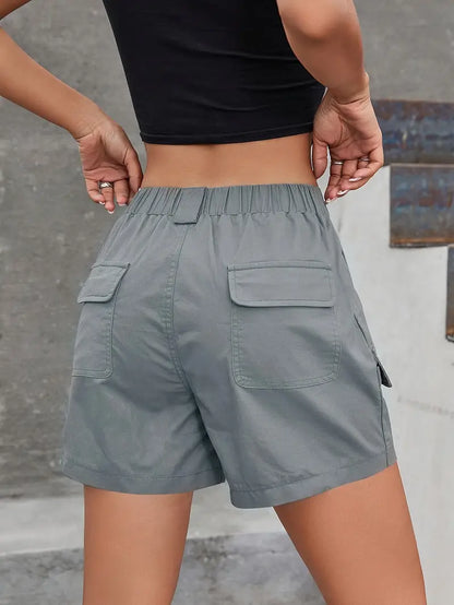 Zephyress – Eleganti pantaloncini cargo in cotone