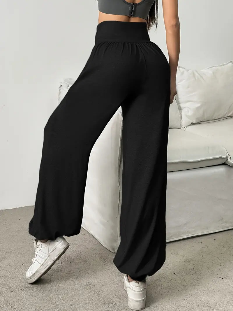 Noctelith – Pantaloni eleganti a gamba larga