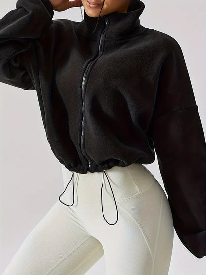 Brianna – Giacca corta in pile