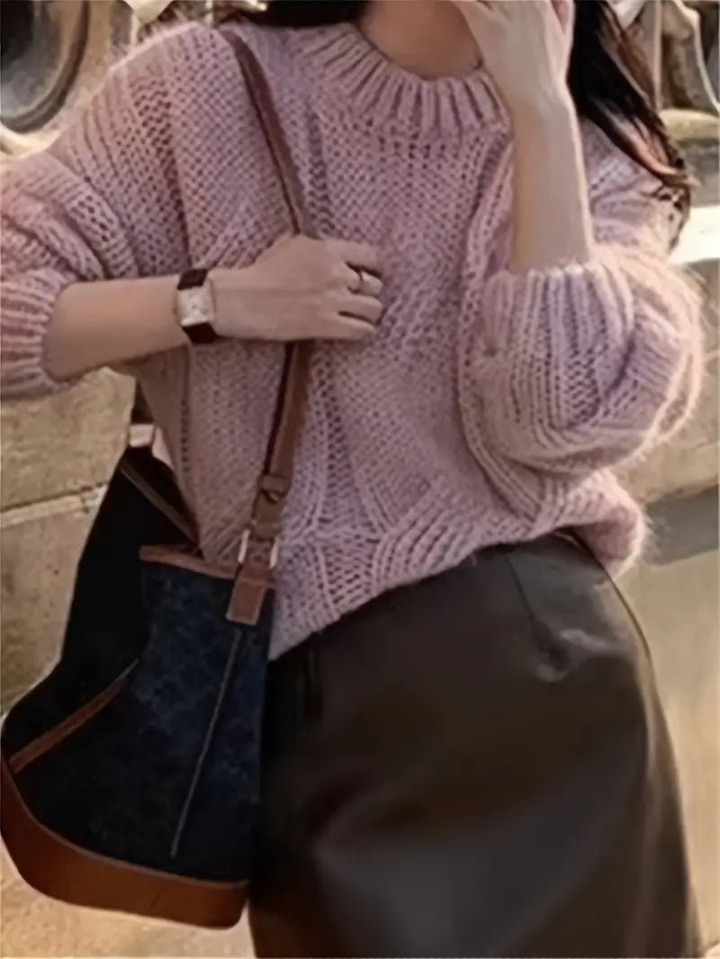 Shine – Maglione a maglia spessa