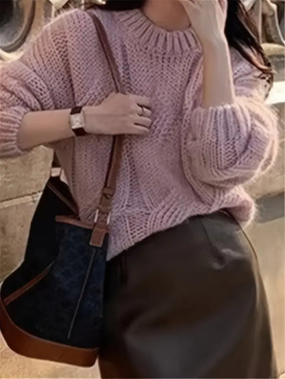 Shine – Maglione a maglia spessa