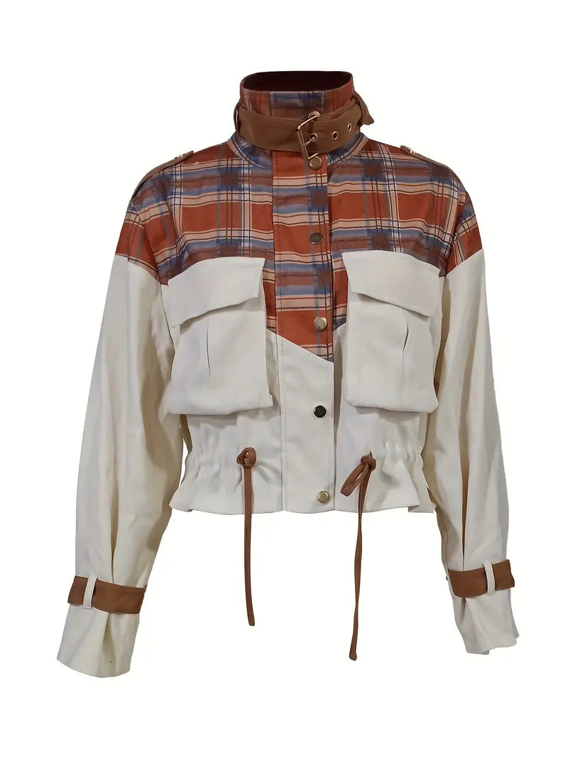 Damini – Giacca corta a quadri