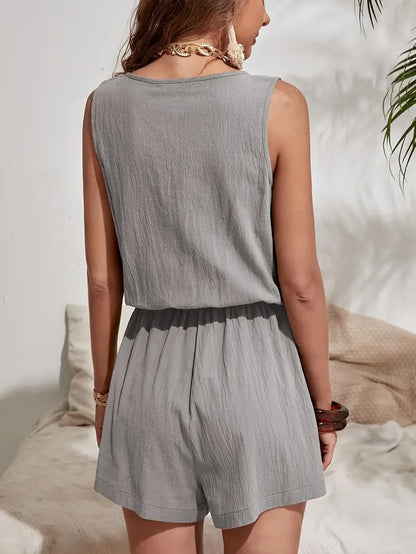 Deliora – Tuta senza maniche minimalista ed elegante