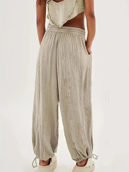 Zafrina – Pantaloni in cotone comodi e di alta qualità