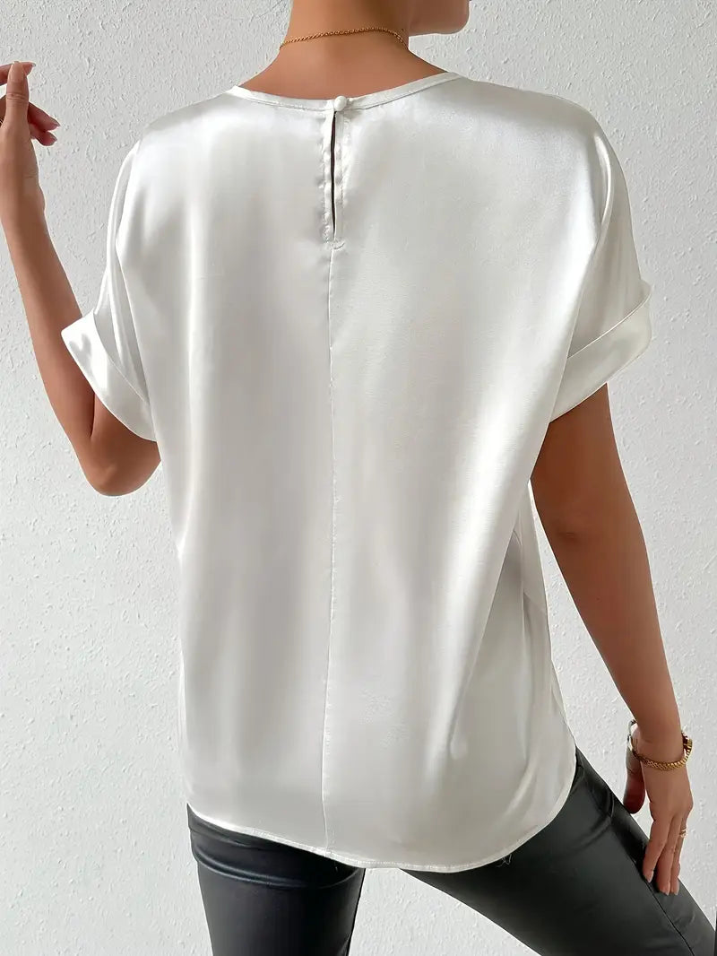 Valkirra – Elegante camicia in raso
