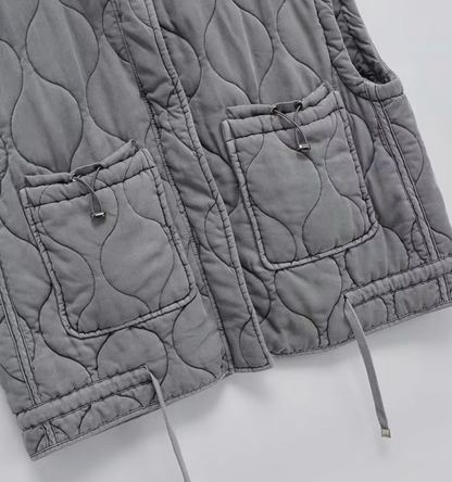 Thalia – Gilet in cotone senza maniche