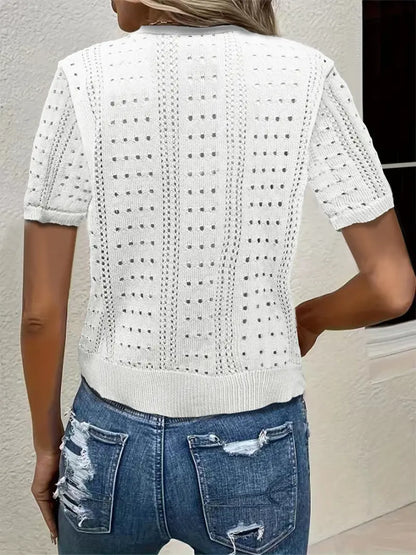 Jovelis – Elegante cardigan aperto