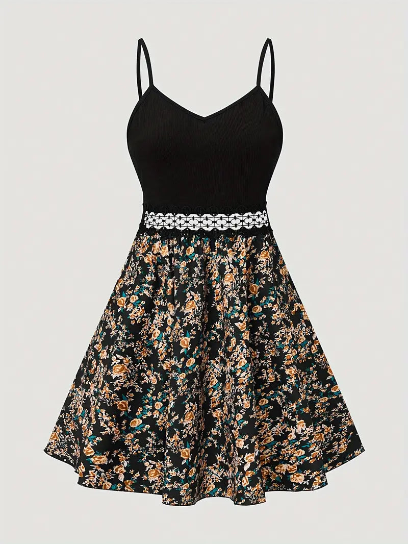 Aniella – abito canotta floreale