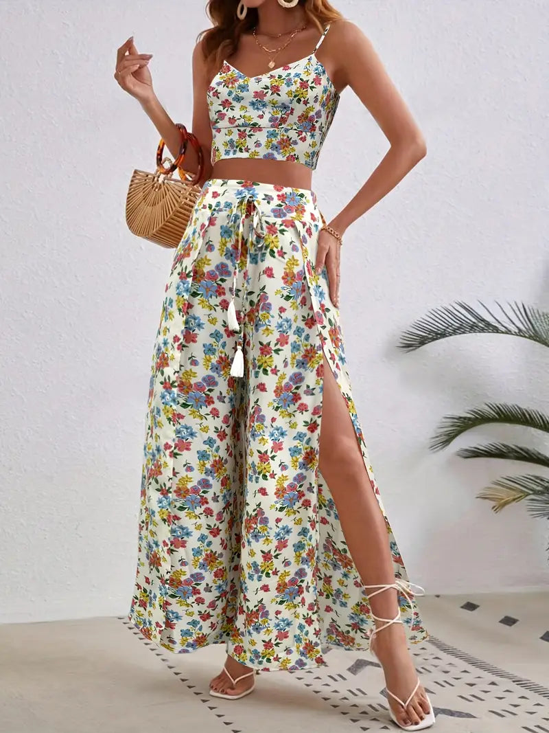 Mykaela – Set due pezzi in cotone leggero ed elegante