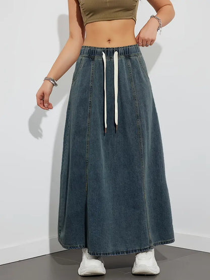 Adora – Gonna maxi in denim