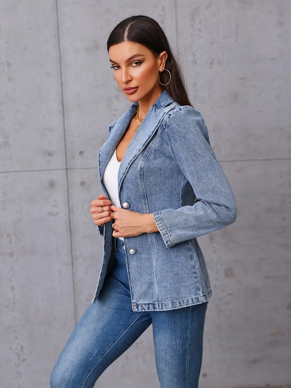 Kamala – Giacca in denim di cotone