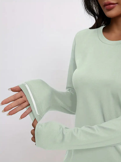 Eriselle – Elegante maglietta a maniche lunghe