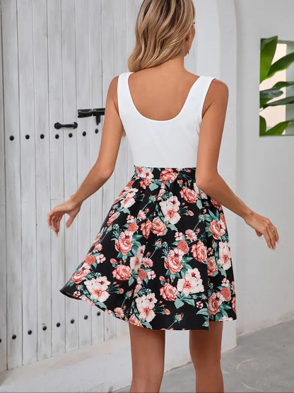 Matisse – Abito floreale senza maniche