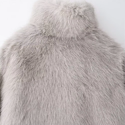 Daena – Giacca in morbida pelliccia di peluche