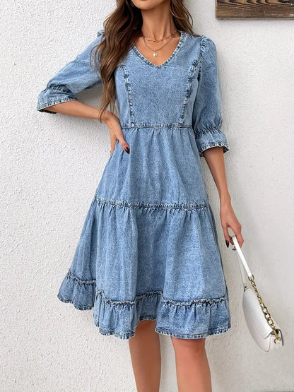 Greer – Abito in denim di alta qualità