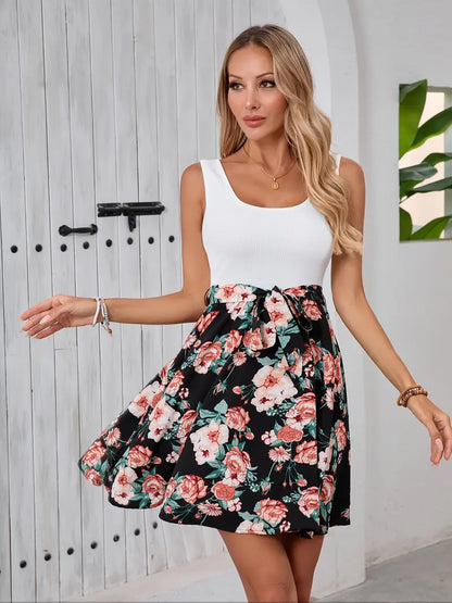 Matisse – Abito floreale senza maniche