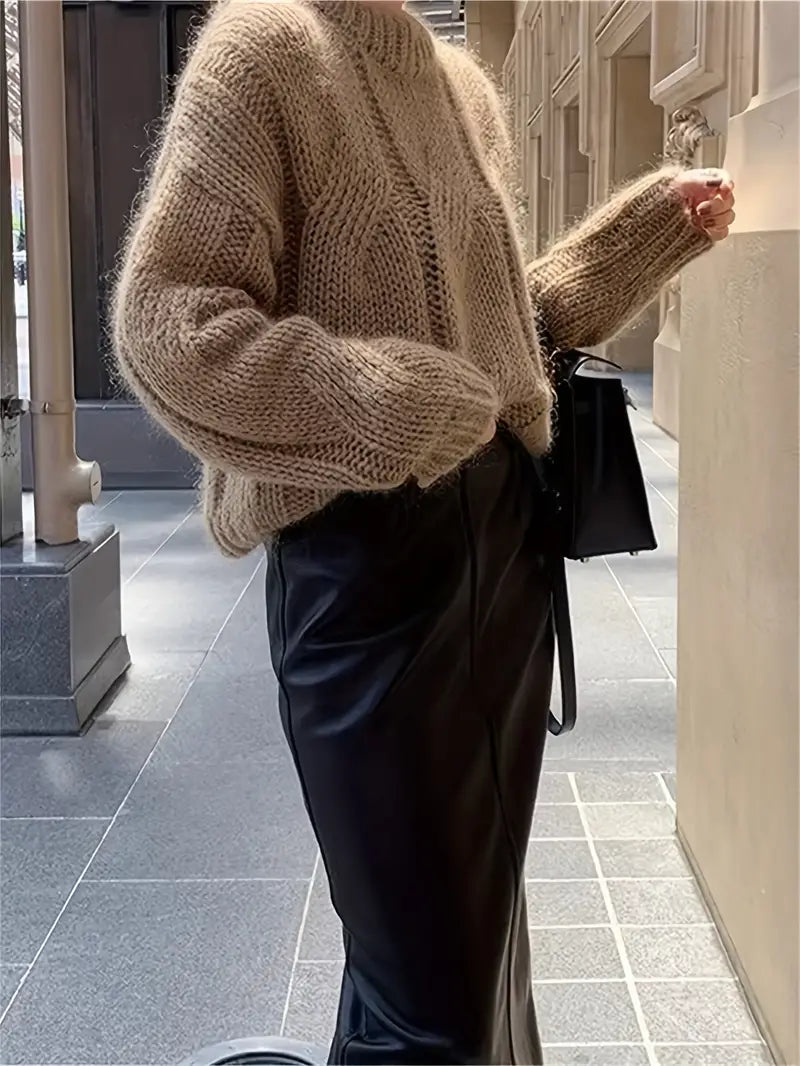 Shine – Maglione a maglia spessa