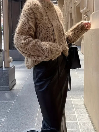 Shine – Maglione a maglia spessa