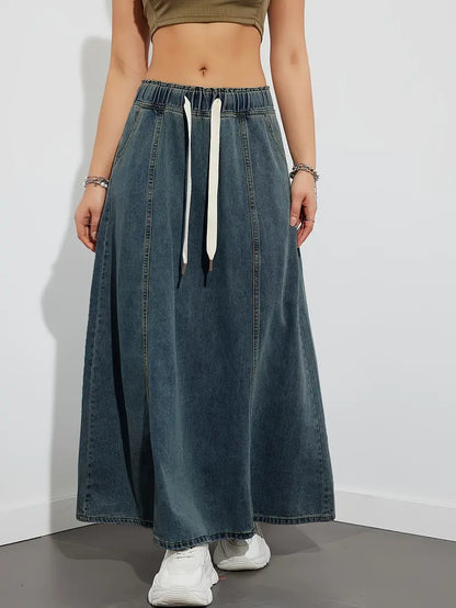 Adora – Gonna maxi in denim